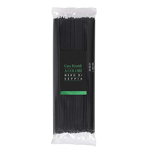 Casa Rinaldi Nudeln 'Spaghetti Nero di Seppia', 500 g von Casa Rinaldi
