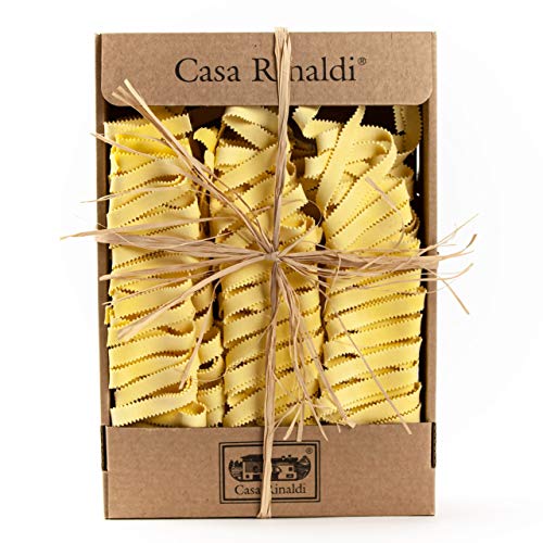 Casa Rinaldi Pasta Pizzi Eier-Bandnudeln in der Packung 500g von Casa Rinaldi