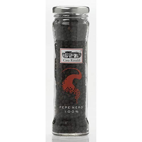 Casa Rinaldi Schwarzer Pfeffer im Vorratsglas zum schrauben 100g Casa Rinaldi Schwarzer Pfeffer im Vorratsglas zum schrauben 100g von Casa Rinaldi