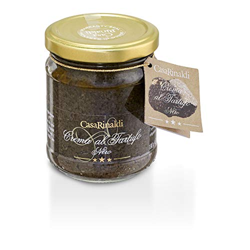 Casa Rinaldi Schwarze Trüffelcreme im Glas mit Schraubverschluss 180g von Casa Rinaldi