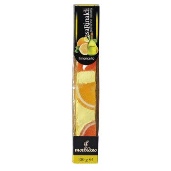 Casa Rinaldi Soft Nougat Riegel mit Limocello italienische Spezialität 100g Casa Rinaldi Soft Nougat Riegel mit Limocello italienische Spezialität 100g von Casa Rinaldi