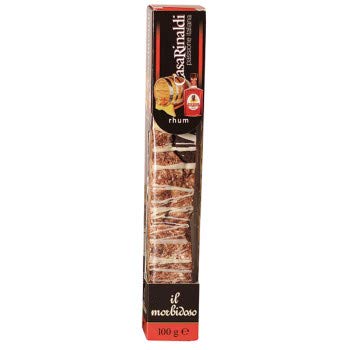 Casa Rinaldi Soft Nougat Riegel mit Rum - italienische Spezialität 100g Casa Rinaldi Soft Nougat Riegel mit Rum - italienische Spezialität 100g von Casa Rinaldi