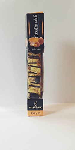 Casa Rinaldi Soft Nougat Riegel mit Zabaione - italienische Spezialität 100g von Casa Rinaldi