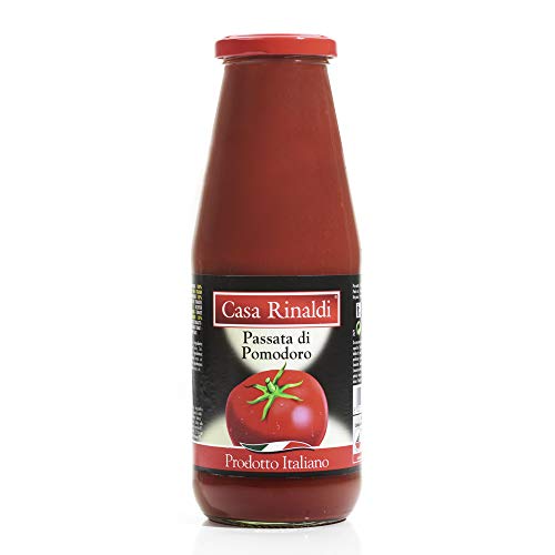 Casa Rinaldi - pasteurisierte Tomaten in der Glasflasche 690g von Casa Rinaldi