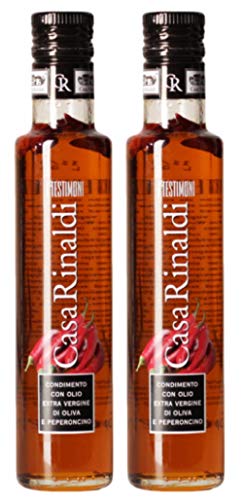 Condimento con Olio Extra Vergine di Oliva e Peperoncino (2 x 250ml) von Casa Rinaldi