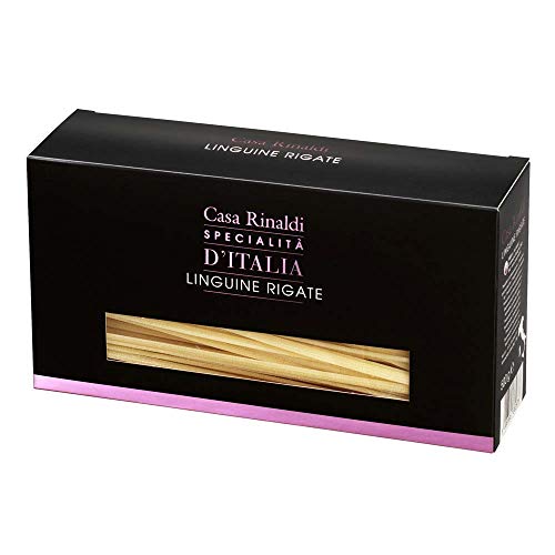 Casa Rinaldi die flasche Spaghetti Pasta Linguine Rigate 500g von Casa Rinaldi