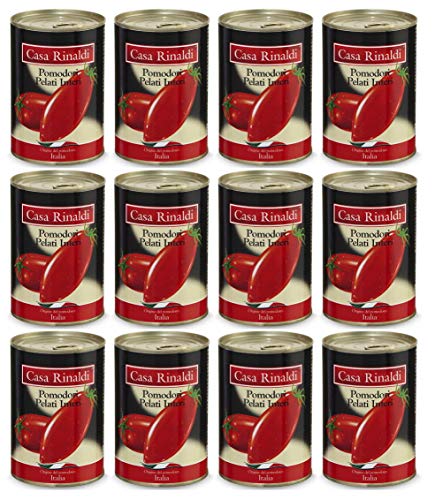 Pomodori Pelati -Schältomaten aus Italien- Casa Rinaldi 12x400 GR von Casa Rinaldi