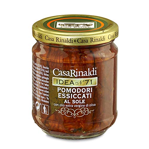 Casa Rinaldi Tomaten getrocknet in gwürztem Öl - im Glas 200g von Casa Rinaldi