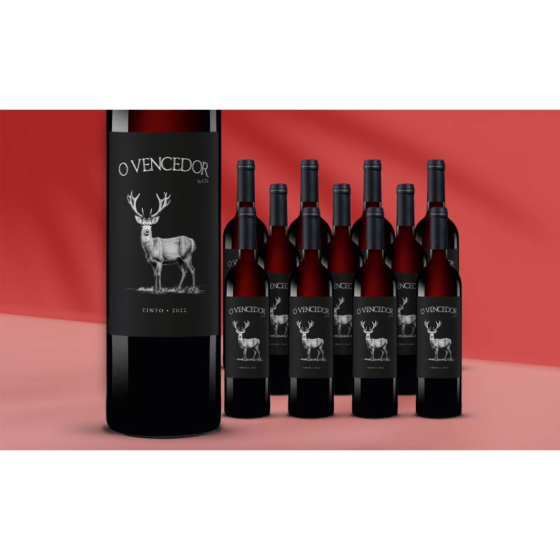 O Vencedor Tinto 2022  9L 13% Vol. Weinpaket aus Spanien von Casa Santos Lima
