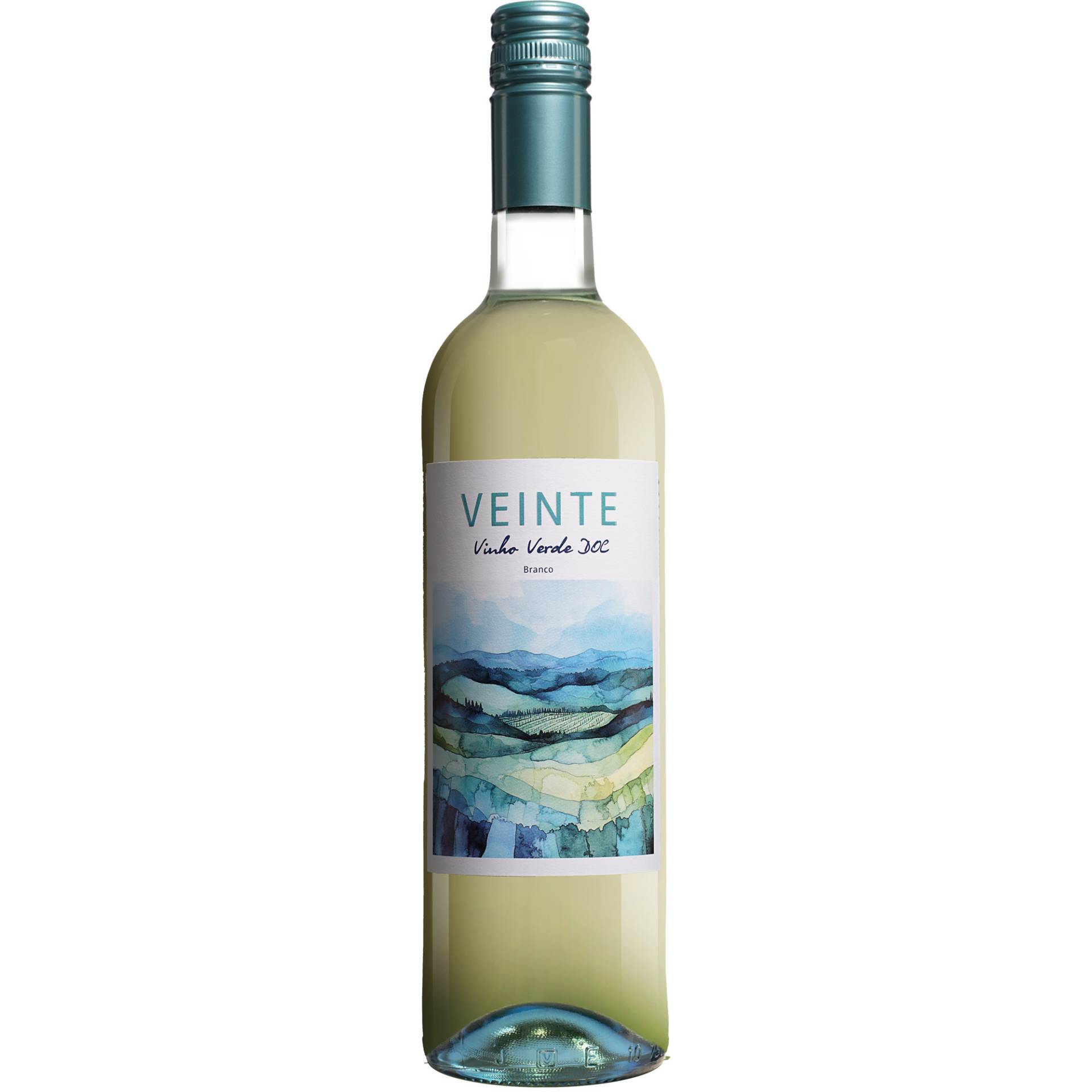 Veinte Vinho Verde Branco 2024  0.75L 9% Vol. Weißwein Halbtrocken aus Portugal von Casa Santos Lima