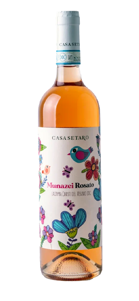 "Munazei" Rosato Lacryma Christi del Vesuvio DOC 2022 von Casa Setaro