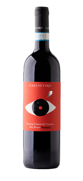 "Munazei" Rosso Lacryma Christi del Vesuvio DOC 2023 von Casa Setaro