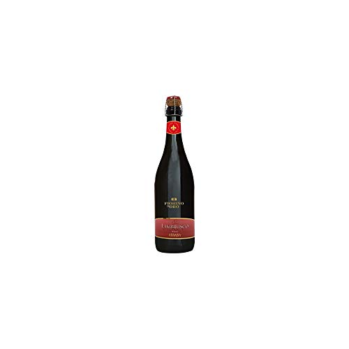 Casa Vinicola Abbazia di San Gaudenzio - LAMBRUSCO Rosso frizzante - 6 Wine Bottles von Casa Vinicola Abbazia di San Gaudenzio