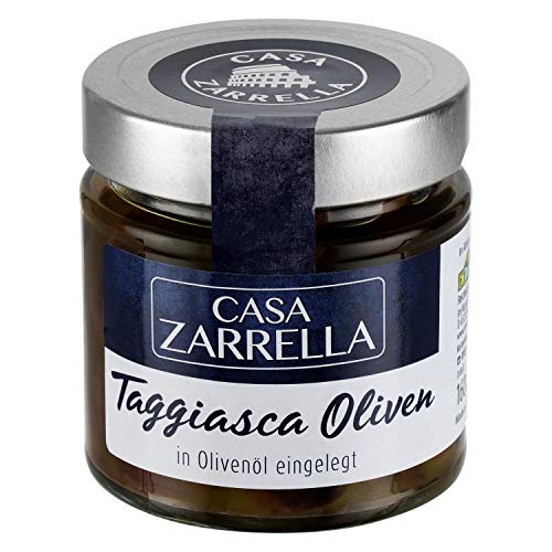 Casa Zarrella Taggiasca Oliven, 160 g von Casa Zarrella