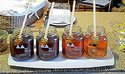 Glas Honig 1Kg aus Trás-Os-Montes (PORTUGAL) Naturprodukt Terre Froide Multifloral. 100% NATÜRLICHER HONIG: Produktionsstöcke werden nicht chemisch behandelt von Casa da Marquinhas