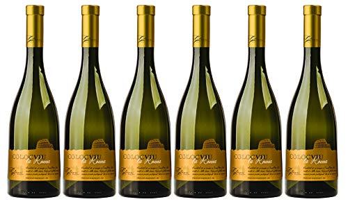 Casa de Vinuri Cotnari | COLOCVIU LA ROMA Tamaioasa Romaneasca - Weißwein trocken aus Rumänien | Weinpaket 6 x 0.75 L Qualitätswein DOC-CT von Casa de Vinuri Cotnari