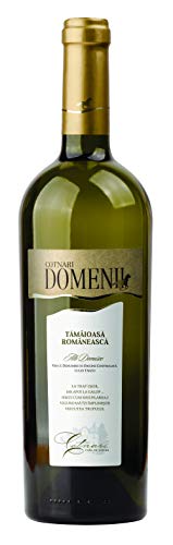 Casa de Vinuri Cotnari | DOMENII Tamaioasa Romaneasca - Weißwein halbtrocken aus Rumänien | 0.75 L DOC-CT von Casa de Vinuri Cotnari