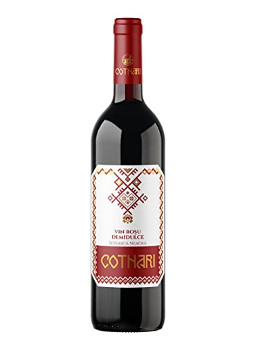Casa de Vinuri Cotnari | Feteasca Neagra - Rotwein lieblich aus Rumänien | 0.75 L DOC-CMD von Casa de Vinuri Cotnari