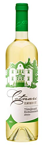 Casa de Vinuri Cotnari | INEDIT Tamaioasa Romaneasca - Weißwein halbtrocken aus Rumänien | 0.75 L DOC-CMD von Casa de Vinuri Cotnari
