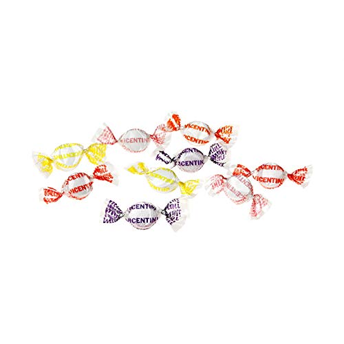 Vicentini Mini-Bonbons ohne Zucker, gemischte Früchte, 500 g – Die Mini-Tabletten in den Geschmacksrichtungen Erdbeere, Blaubeere, Pfirsich, Zitrone, Orange – enthalten kein Aspartam Vicentini Mini-Bonbons ohne Zucker, gemischte Früchte, 500 g – Die Mini-Tabletten in den Geschmacksrichtungen Erdbeere, Blaubeere, Pfirsich, Zitrone, Orange – enthalten kein Aspartam von Casa del Fruttino