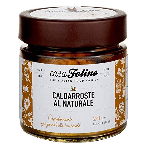 Kalabresi Natural 240 gr. CasaFolino Eine Art von Rosenwärmer, ist perfekt zum Genießen als Snack oder Desserts oder zur Begleitung von leckeren und besonderen Gerichten. Made in Italy. von CasaFolino