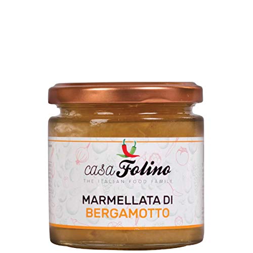 Marmelade aus Bergamotte Calabrese 250 g - Casafolino - köstliche Marmelade mit Blumen von Bergamotte Kalabrese mit besonderem und klarem Geschmack. von CasaFolino