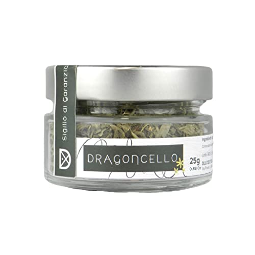 Dragoncello 40 g im Glas wiederverwendbar und recycelbar. Ideal für jede Art von Zubereitung. Made in Italy - Gewürze Casafolino von Casafolino