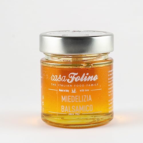 Honig Balsamico 250 g - Casafolino - leckerer Bienenhonig auf Basis von Eukalyptus und dem Duft ätherischer Öle, ideal zur Linderung von Husten und Erkältungen. von Casafolino