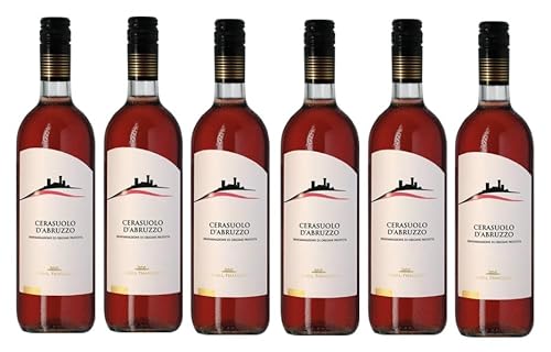 6x 0,75l - 2022er - Casal Thaulero - Cerasuolo d'Abruzzo D.O.P. - Abruzzen - Italien - Rosé-Wein trocken von Casal Thaulero