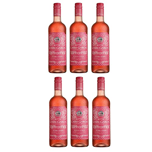 Casal Garcia Rosé DOC Roséwein Wein lieblich Portugal I FeinWert Paket (6 x 0,75l) von CasalGarcia