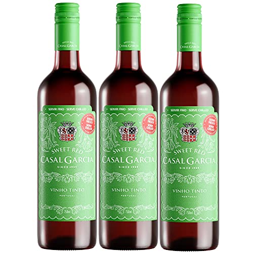 Casal Garcia Sweet Red Rotwein Wein süß Portugal (3 Flaschen) von CasalGarcia