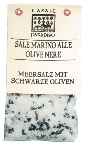 Casale Paradiso Meersalz mit schwarzen Oliven von Casale Paradiso