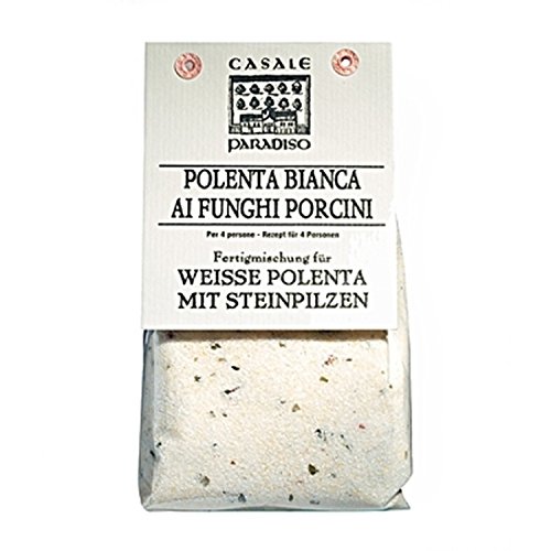 Weiße Polenta mit Steinpilzen 300 gr. - Casale Paradiso Weiße Polenta mit Steinpilzen 300 gr. - Casale Paradiso von Casale Paradiso