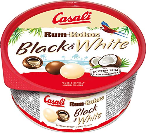 Casali Rum-Kokos Dragees Black & White - 6x 300 g Casali Rum-Kokos Dragees Black & White - 6x 300 g von Casali