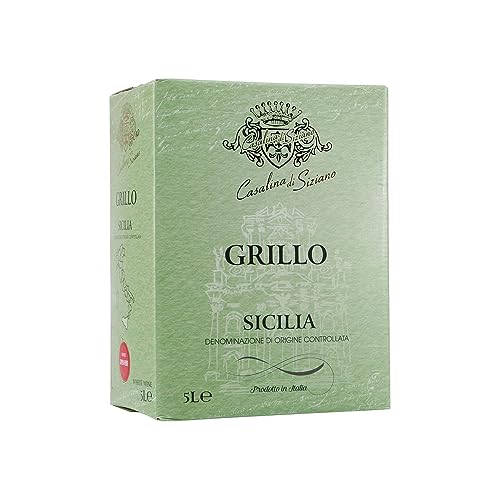 Casalina di Siziano Grillo Sicilia DOC- Italien Weißwein -trocken- 5L BIB von Casalina di Siziano