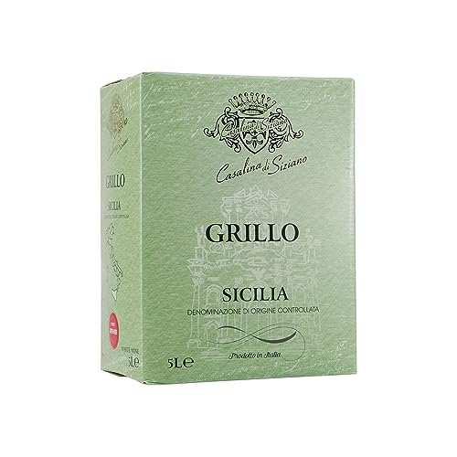 Casalina di Siziano Grillo Sicilia DOC- Italien Weißwein -trocken- 5L BIB Casalina di Siziano Grillo Sicilia DOC- Italien Weißwein -trocken- 5L BIB von Casalina di Siziano