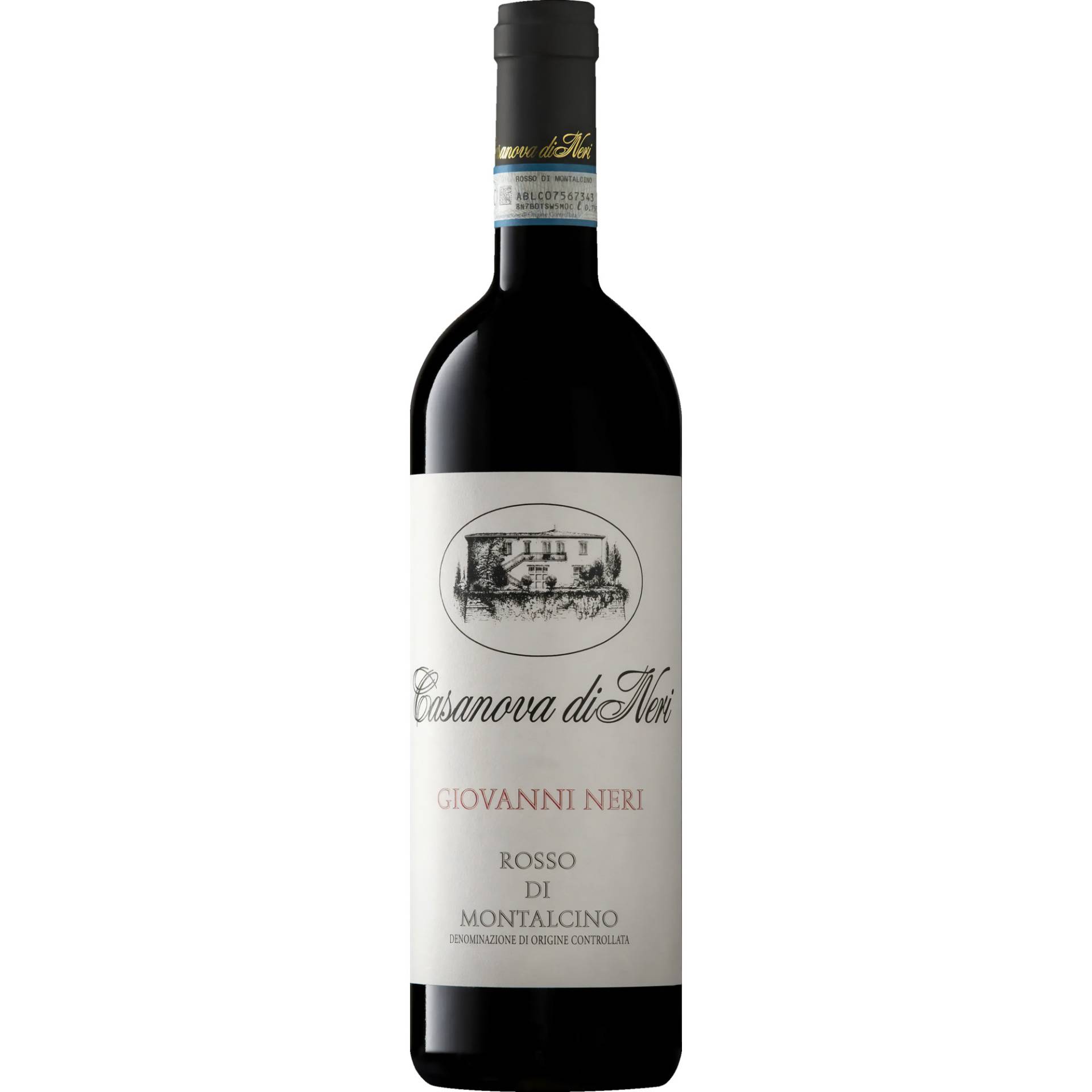 Casanova di Neri Giovanni Neri Rosso di Montalcino, Rosso di Montalcino DOC, Toskana, 2021, Rotwein von Casanova di Neri, Podere Fiesole, IT-53024 Montalcino (SI)