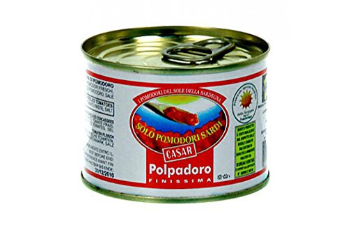 Polpadoro Finisima - Tomatenzubereitung, leicht gesalzen, aus Sardinien, 220g von Casar srl