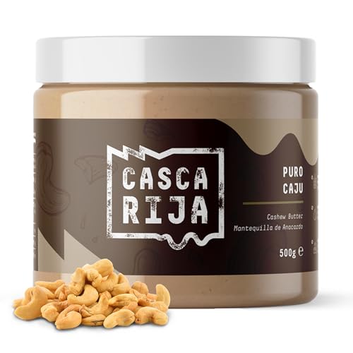 CASCA RIJA: Cashewbutter 500g | 99,8% Geröstete Cashewnüsse + 0,01% Gemahlener Zimt + 0,01% Ingwerpulver | 100% Natürlich und Cremig, ohne Cashewstücke CASCA RIJA: Cashewbutter 500g | 99,8% Geröstete Cashewnüsse + 0,01% Gemahlener Zimt + 0,01% Ingwerpulver | 100% Natürlich und Cremig, ohne Cashewstücke von Casca Rija