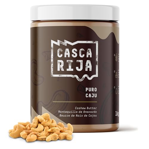 CASCA RIJA: Cashewbutter 1 kg | 99,8% Geröstete Cashewnüsse + 0,01% Gemahlener Zimt + 0,01% Ingwerpulver | 100% Natürlich und Cremig, ohne Cashewstücke CASCA RIJA: Cashewbutter 1 kg | 99,8% Geröstete Cashewnüsse + 0,01% Gemahlener Zimt + 0,01% Ingwerpulver | 100% Natürlich und Cremig, ohne Cashewstücke von Casca Rija