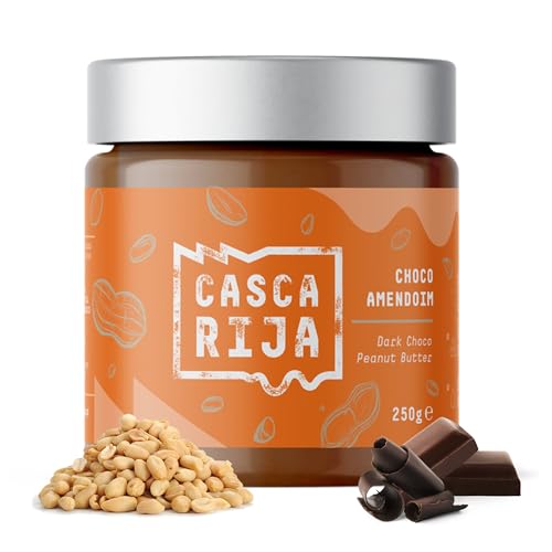 CASCA RIJA: Dunkle Schokoladen-Erdnussbutter 250g | 89,8% geröstete Erdnüsse + 10% Dunkle Schokolade + 0,01% Gemahlener Zimt + 0,01% Ingwerpulver CASCA RIJA: Dunkle Schokoladen-Erdnussbutter 250g | 89,8% geröstete Erdnüsse + 10% Dunkle Schokolade + 0,01% Gemahlener Zimt + 0,01% Ingwerpulver von Casca Rija