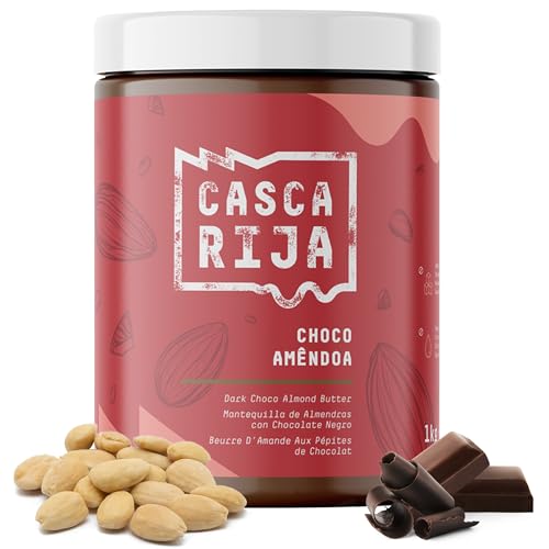 CASCA RIJA: Dunkle Schokoladen-Mandelbutter 1 kg | 89,8% geröstete Mandeln + 10% dunkle Schokolade + 0,01% gemahlener Zimt + 0,01% Gemgibre-Pulver CASCA RIJA: Dunkle Schokoladen-Mandelbutter 1 kg | 89,8% geröstete Mandeln + 10% dunkle Schokolade + 0,01% gemahlener Zimt + 0,01% Gemgibre-Pulver von Casca Rija