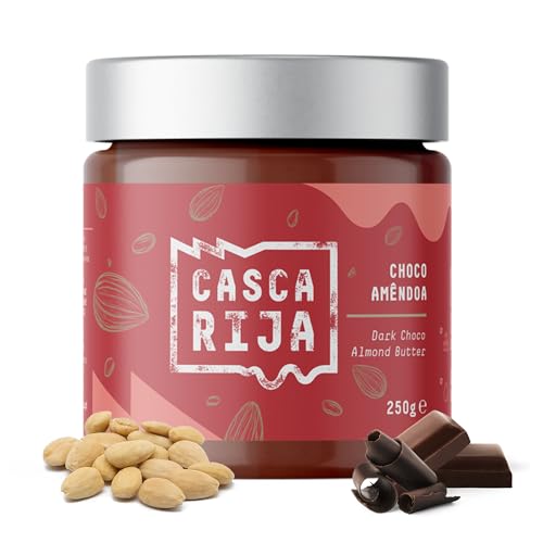 CASCA RIJA: Dunkle Schokoladen-Mandelbutter 250g | 89,8% geröstete Mandeln + 10% dunkle Schokolade + 0,01% gemahlener Zimt + 0,01% Gemgibre-Pulver CASCA RIJA: Dunkle Schokoladen-Mandelbutter 250g | 89,8% geröstete Mandeln + 10% dunkle Schokolade + 0,01% gemahlener Zimt + 0,01% Gemgibre-Pulver von Casca Rija
