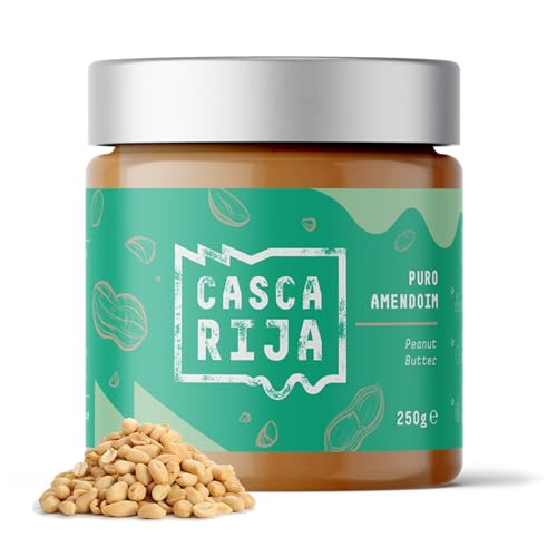 CASCA RIJA: Erdnussbutter 250g | 99,8% Geröstete Erdnüsse + 0,01% Gemahlener Zimt + 0,01% Ingwerpulver | 100% Natürlich und Cremig, Ohne Erdnussstücke, Vegan CASCA RIJA: Erdnussbutter 250g | 99,8% Geröstete Erdnüsse + 0,01% Gemahlener Zimt + 0,01% Ingwerpulver | 100% Natürlich und Cremig, Ohne Erdnussstücke, Vegan von Casca Rija