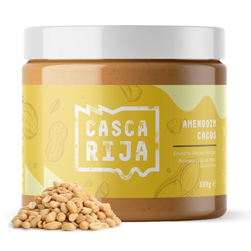 CASCA RIJA: Knusprige Erdnussbutter 500g | 99,8% Geröstete Erdnüsse + 0,01% Gemahlener Zimt + 0,01% Ingwerpulver | 100% Natürlich mit Gerösteten Erdnussstücken CASCA RIJA: Knusprige Erdnussbutter 500g | 99,8% Geröstete Erdnüsse + 0,01% Gemahlener Zimt + 0,01% Ingwerpulver | 100% Natürlich mit Gerösteten Erdnussstücken von Casca Rija
