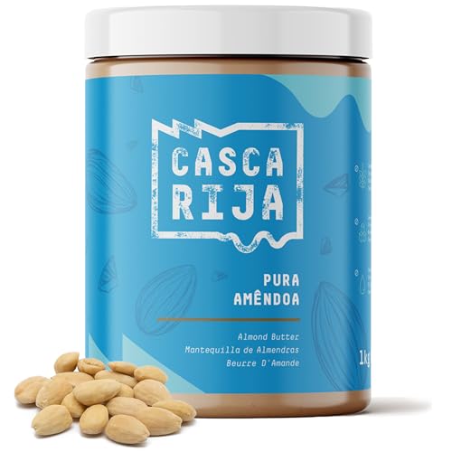 CASCA RIJA: Mandelbutter 1 kg | 99,8% Geröstete Mandeln + 0,01% Gemahlener Zimt + 0,01% Ingwerpulver | 100% Natürlich und Cremig, ohne Mandelstücke, Vegan CASCA RIJA: Mandelbutter 1 kg | 99,8% Geröstete Mandeln + 0,01% Gemahlener Zimt + 0,01% Ingwerpulver | 100% Natürlich und Cremig, ohne Mandelstücke, Vegan von Casca Rija