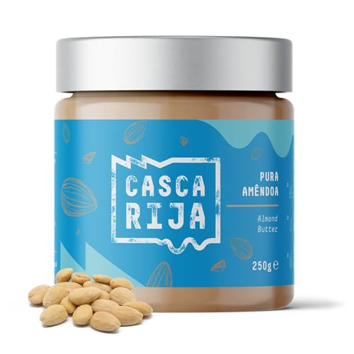 CASCA RIJA: Mandelbutter 250g | 99,8% Geröstete Mandeln + 0,01% Gemahlener Zimt + 0,01% Ingwerpulver | 100% Natürlich und Cremig, ohne Mandelstücke, Vegan CASCA RIJA: Mandelbutter 250g | 99,8% Geröstete Mandeln + 0,01% Gemahlener Zimt + 0,01% Ingwerpulver | 100% Natürlich und Cremig, ohne Mandelstücke, Vegan von Casca Rija