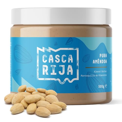 CASCA RIJA: Mandelbutter 500g | 99,8% Geröstete Mandeln + 0,01% Gemahlener Zimt + 0,01% Ingwerpulver | 100% Natürlich und Cremig, ohne Mandelstücke, Vegan CASCA RIJA: Mandelbutter 500g | 99,8% Geröstete Mandeln + 0,01% Gemahlener Zimt + 0,01% Ingwerpulver | 100% Natürlich und Cremig, ohne Mandelstücke, Vegan von Casca Rija