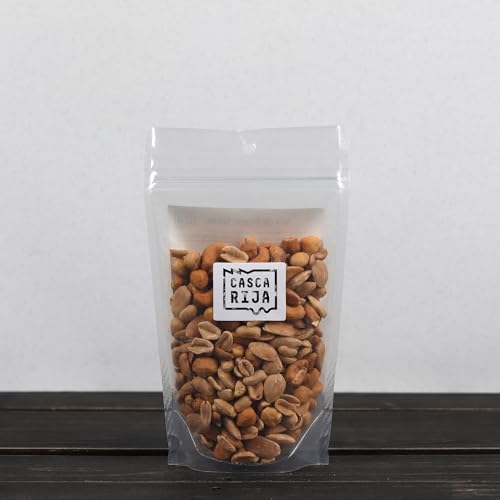CASCA RIJA: Mischung aus gerösteten Nüssen, 250 g | Mandeln + Cashewkerne + Haselnüsse + Erdnüsse | natürlich geröstet, ohne Öl, ohne Konservierungsstoffe und ohne Salzzusatz | 100 % natürlich, vegan von Casca Rija