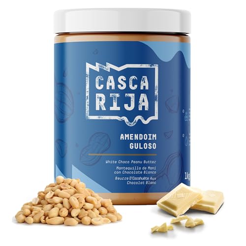 CASCA RIJA: Weiße Schokoladen-Erdnussbutter 1 kg | 89,8% Geröstete Erdnüsse + 10% Weiße Schokolade + 0,01% Gemahlener Zimt + 0,01% Ingwerpulver CASCA RIJA: Weiße Schokoladen-Erdnussbutter 1 kg | 89,8% Geröstete Erdnüsse + 10% Weiße Schokolade + 0,01% Gemahlener Zimt + 0,01% Ingwerpulver von Casca Rija